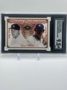 2001 Fleer Platinum Winning Combinations /500 Babe Ruth Reggie Jackson #14WC HOF - Bild 1 von 2