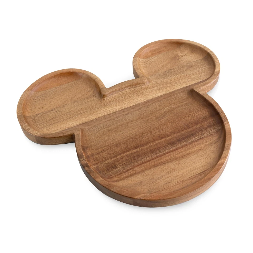 Tábua de servir Disney Mickey Mouse 16" acácia com ranhura, (madeira de acácia) - Imagem 1 de 4
