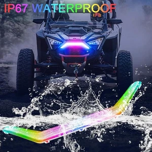 RGB Chasing LED Fang Accent Lights Grille Light For 2020-2023 RZR PRO XP Turbo R - Bild 1 von 15