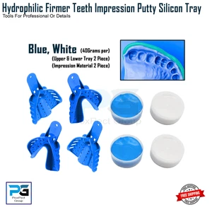 Zahnabdruck Silikon Kitt Material oben & unten hydrophil fester 2 Paar - Bild 1 von 10