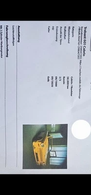 Trabant 601 Cabriolet - Bild 1 von 4