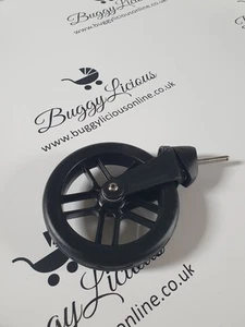 UppaBaby Vista Front Wheel Black Pre 2015 V1 2010-2014 Replacement Part - Picture 1 of 5
