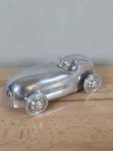 Deco Vintage Racing Car Cast Aluminum - Picture 1 of 4
