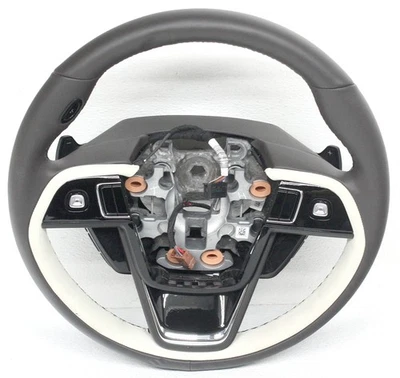 OEM Steering Wheel For Lincoln Aviator Alpine Savannah with Silverwood - Image 1 of 4