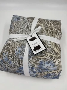 New WILLIAMS SONOMA Grisaille Landscape King Duvet & 2 Euro Shams - Picture 1 of 9