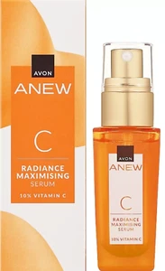 Avon Anew Radiance Maximising Serum with Vitamin C Bright Fresh Skin 30ml Sealed - Picture 1 of 3