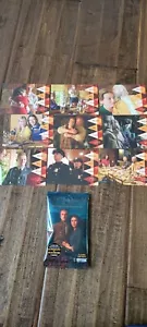 2023 CRYPTOZOIC OUTLANDER STAGIONE 5 9 CARD NEVER MY LOVE SET INSERTO + WRAPPER - Foto 1 di 1