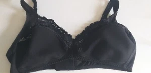 Damen BH 100D Dorina  Schwarz Minimizer  Georgina Wie Neu Top m.Spitze - Bild 1 von 5