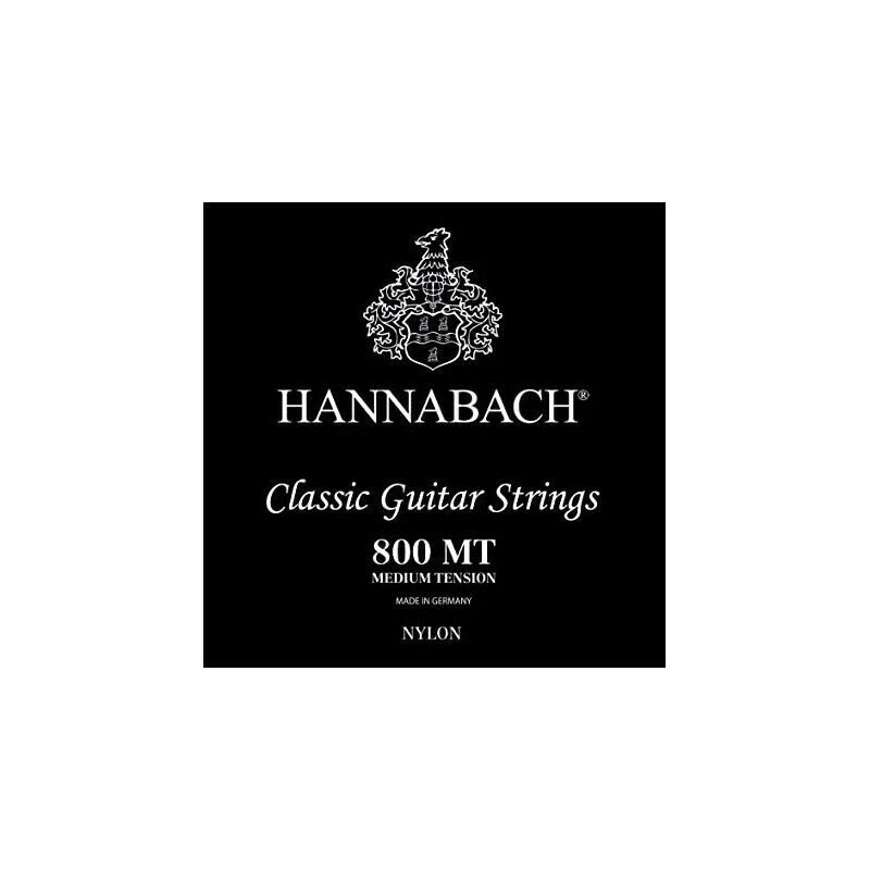 HANNABACH 800 MT MEDIUM TENSION - MUTA PER CHITARRA CLASSICA - Immagine 1 di 1