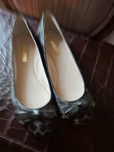 Louise et cie flat heels Size 8.5 M Animal print pony hair - Mint - Picture 1 of 10