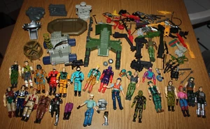 GI JOE + KAIDO BIKIN lotto misto personaggi armi accessori parti di veicoli - Foto 1 di 5