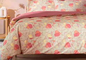 BASSETTI COMPLETO LETTO 1 PIAZZA ART.NORDIC SHAPES - Foto 1 di 1