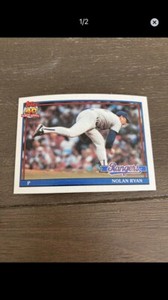 1991 TOPPS BASEBALL NOLAN RYAN #1