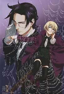 Póster promo Black Butler Kuroshitsuji anime Hakuoki Hakuouki Alois Claude Todo - Imagen 1 de 4