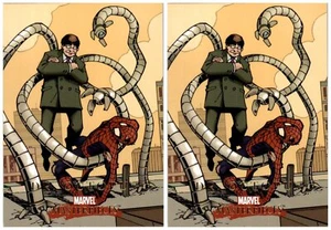 (2) 2008 Upper Deck Marvel Masterpieces Set 2 #19 Dr. Octopus Card Lot - Picture 1 of 2