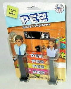 THE OFFICE Pez 2 Pack JIM & PAM 4 Pez CandyRefills - Picture 1 of 1