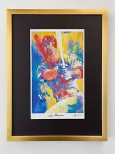 LEROY NEIMAN +  MARK MCWIRE + CIRCA 1990'S + SIGNED PRINT FRAMED