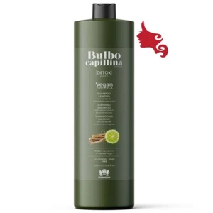 BULBO Capillina Shampoo DETOX VEGAN Farmagan 1000 ml Lenitivo Anti-grasso - Foto 1 di 1