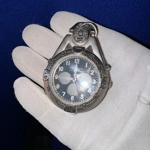 2003 Coleman Outdoors Pocket Indiglo Watch Need Battery & Possible Cleaning - Picture 1 of 6