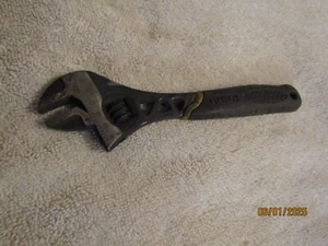 Llave ajustable Stanley 6" 6-150 mm mango de goma 87-791 herramienta de hardware - Imagen 1 de 5