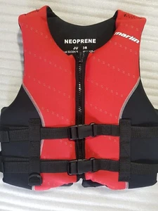 life jacket neoprene Marlin Junior wakeboard water ski jet ski Tube - Picture 1 of 2