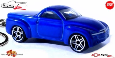 🎁🏁🍁 🆕 RARE KEYCHAIN BLUE CHEVY SSR GM NEW CUSTOM Ltd Ed. 💕 GREAT GIFT💕💙🎁 - Image 1 of 4