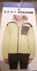 DKNY Women's Sport Full Zip Hybrid Polar Fleece Logo Jacket Top Size L NEW £120,