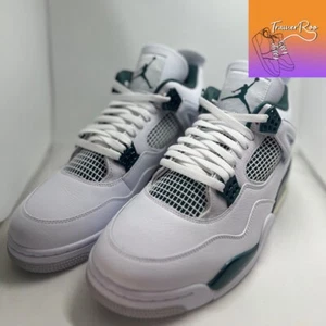 Air Jordan 4 retrò verde ossidato UK11.5 US12.5 - Foto 1 di 5