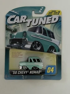 Cartuned 56 Chevy Nomad Verde Claro Serie 2 2024 Hobby Surtido #04 1/64 - Imagen 1 de 1
