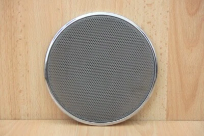 DOOR SPEAKER GRILLE / COVER (STONE GREY / CHROME RIM) - Jaguar X-Type 2003-2010 - Image 1 of 3