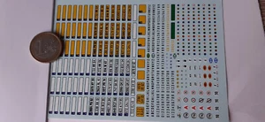 decals decalcomanie PLAQUE IMMATRICULATION FRANCE 1/43 g - Picture 1 of 1