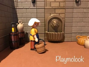 FONTANA medievale stampata in 3d su scala Playmobil. Figurine Playmobil non incluse. - Foto 1 di 5
