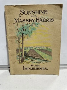 c.1930's H.V.McKay Sunshine Massey-Harris Farm Implements - Gates Catalogue - Picture 1 of 16
