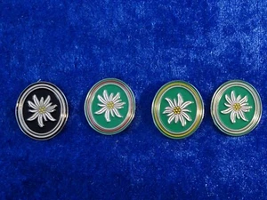 (86)  Set Pin Bundeswehr Gebirgsjäger Alpen EDELWEISS Berge 1.GB Brig 22,23,24 - Bild 1 von 6