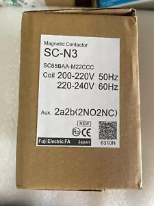 SC-N3 SCN3 FUJI Magnetic Contactor New in box free shipping - Picture 1 of 6