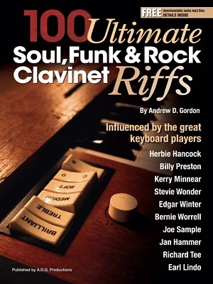 100 Ultimate Soul, Funk And Rock Clavinet Riffs Book/audio Files - Image 1 of 3