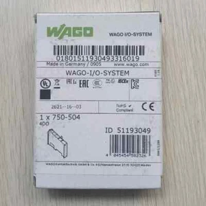 New in Box WAGO 750-504 4-Channel Digital Output Module 750-504 - Picture 1 of 5