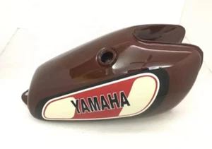 YAMAHA XT TT 500 BROWN PAINTED ALLOY PETROL FUEL TANK PETROL 1977 MODEL |Fit For - Picture 1 of 7