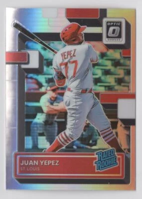 2022 DONRUSS OPTIC RATED ROOKIE HOLO PRIZM Juan Yepez Rookie #69 - Image 1 of 2