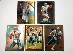 Dan Marino Lot of 9 Cards Bowmans/Topps/Panini/Fleer/ProSet/Playoff Miami Dolphi - Bild 1 von 2
