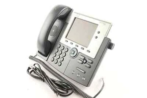 Cisco CP-7945G IP PoE Color Screen Office Phone 68-3611-03 32988AM - Picture 1 of 5