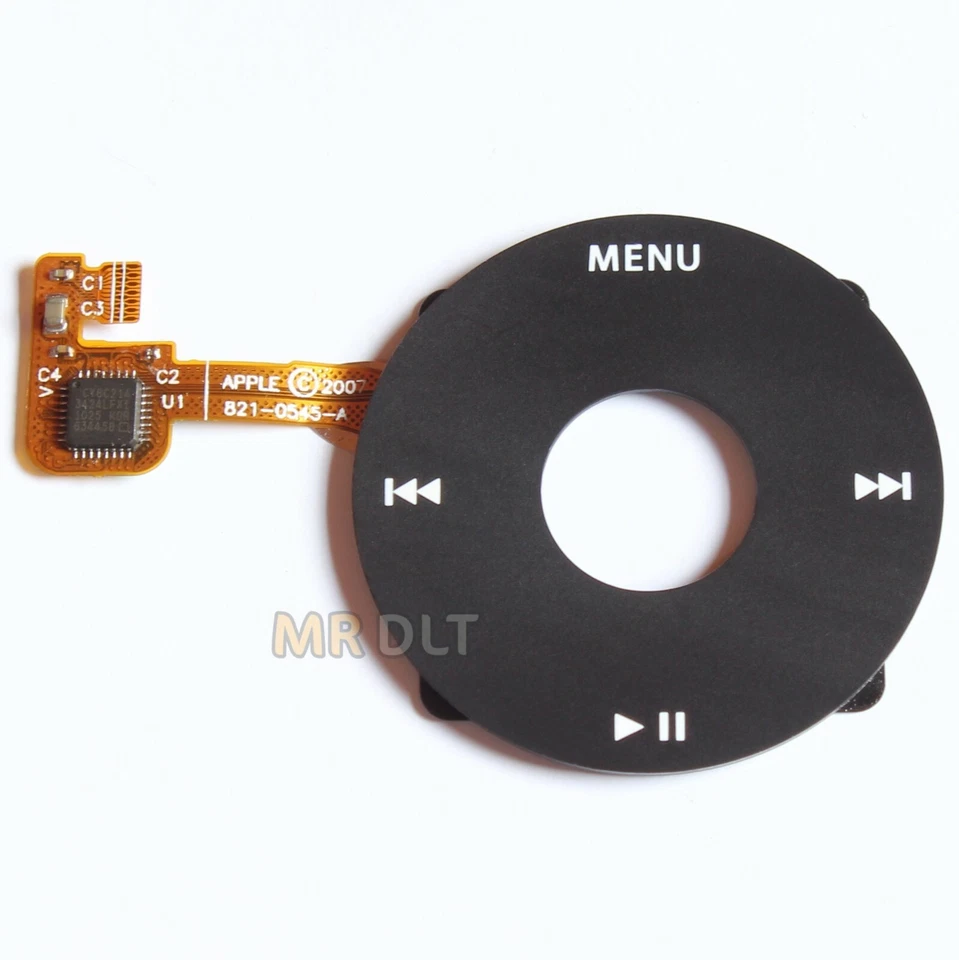 New Black iPod Classic Wheel 6th 7th Generation Click wheel A1238 Scroll UK - Image 1 of 1