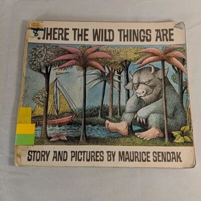 Where The Wild Things Are Vintage 1984 Maurice Sendak Picture Book Harper Trophy - Image 1 of 4