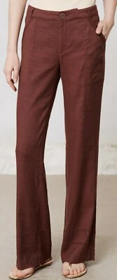 Elevenses Lace Hem Wide-Legs Pants Various Color and Size NW ANTHROPOLOGIE Ta - Image 1 of 4