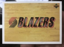 1991-92 UPPER DECK Portland Trailblazers Team History  ITALIAN version#152!