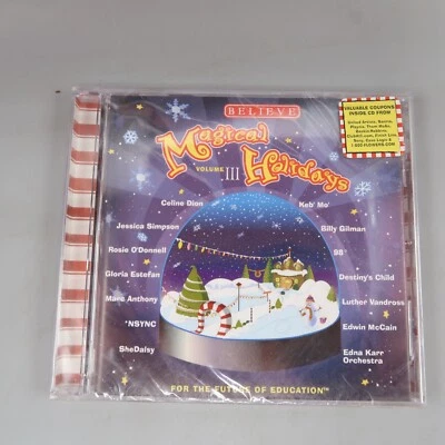 Magical Holidays Believe Music CD Various  Simpson Estefan 98 McCain New Foto 1 de 4