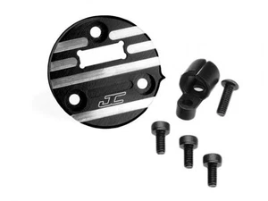 Cubierta de sincronización de aluminio sónico JConcepts 2192-2 Reedy con sensor protector de cable (negro) - Imagen 1 de 1