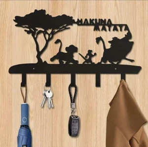 Sweet Home Key Holder Wall Mounted Decorative Key Holder Hooks Hangers - Picture 1 of 6