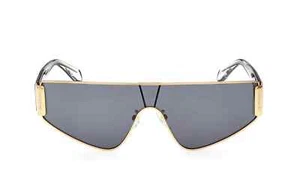 Adidas OR0077 28A Gold/Black Shield Metal Sunglasses Frame 144-135 - Picture 1 of 4