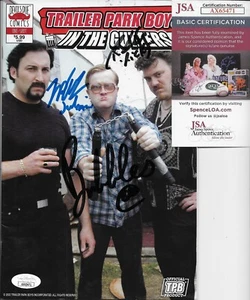 Signed Ricky Julian Bubbles Trailer Park Boys Full Comic Book #3 with JSA - Imagen 1 de 7